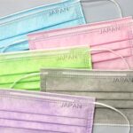   【寄付つき】日本製サージカルマスク JAPAN刻印 パステルカラー５色アソート